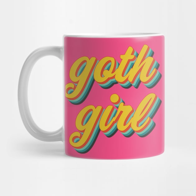 Goth Girl (funny/ironic) by n23tees